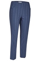 KJ Brand Full Length Trousers in Denim