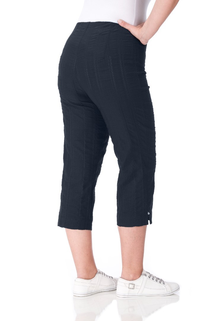 NAVY Trousers in Length Capri Brand Ladies KJ