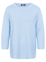 Olsen Long-sleeved Pullover in Ciel Blue