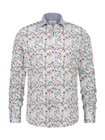 A Fish Named Fred Pelican Shirt in Blue Multi Colours
